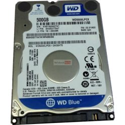   WESTERN DIGITAL 500GB BLUE 16MB 7MM 2.5IN SATA 6GB/S 5400RPM INT (WD5000LPCX)