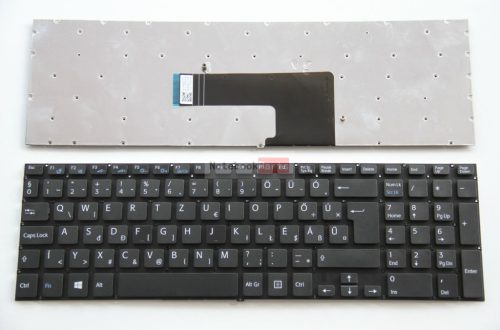 Sony Vaio SVF151, SVF152, SVF153 kompatibilis fekete billentyűzet magyar kiosztással