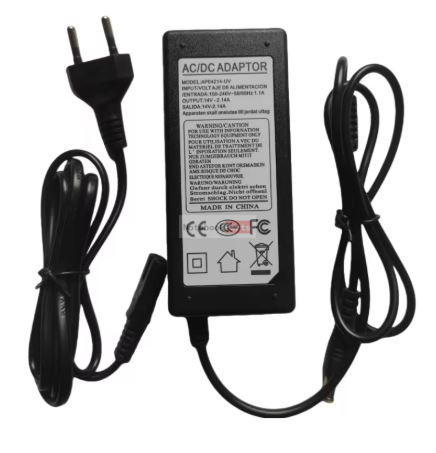 Samsung AC adapter 14V/2,14A/30W, 6.5*4.4mm csatlakozóval, utángyártott monitor tápegység