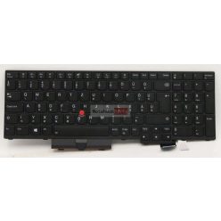   Lenovo T15p Gen 1, T15p Gen 2, T15p Gen 3, P15v Gen 1, P15v Gen 2, P15v Gen 3 háttérvilágításos fekete laptop billentyűzet