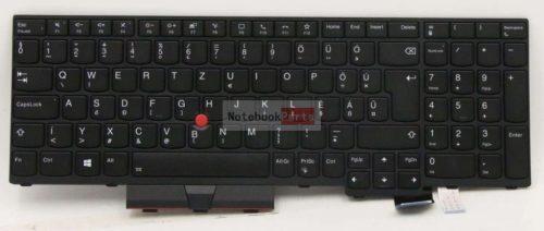 Lenovo T15p Gen 1, T15p Gen 2, T15p Gen 3, P15v Gen 1, P15v Gen 2, P15v Gen 3 háttérvilágításos fekete laptop billentyűzet
