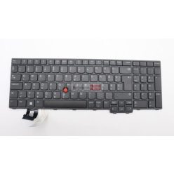  Lenovo Thinkpad T16 Gen 1, P16s Gen 1, L15 Gen 3 gyári magyar fekete billentyűzet, trackpointtal