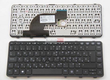 HP ProBook 640 G1, 645 G1 gyári új magyar laptop billentyűzet trackpointtal (738688-211)