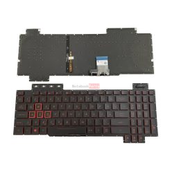   Asus TUF Gaming FX504 FX504G FX504GD FX504GE FX80 FX80G FX505 FX505D FX505DY FX705G FX705GM FX705GE FX705D gyári új laptop billentyűzet