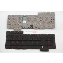   Asus ROG G701 G701VO G701VI G701VIK GX700 GX700VO fekete magyar billentyűzet