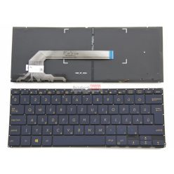   Asus ZenBook Flip S UX370 UX370UA háttérvilágításos kék laptop billentyűzet