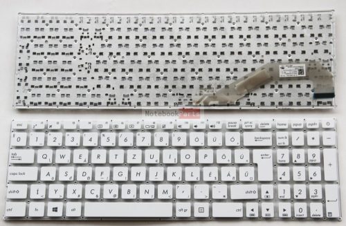 Asus X540L X540S A540 A540L A540S F540L R540L fehér laptop billentyűzet