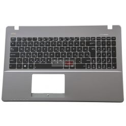   Asus X550D X550DP X550ZE F550DP R510DP K550DP szürke laptop billentyűzet felsőburkolattal