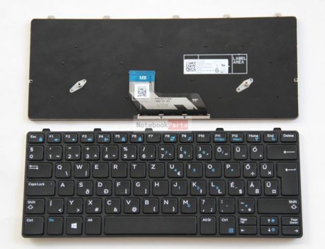 Dell Latitude 3180 3189 3380 fekete laptop billentyűzet