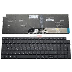   Dell Inspiron 3510 3511 3515 3525 3535 5510 5515 5518 7510, 16 Plus 7610 laptop billentyűzet háttérvilágítással