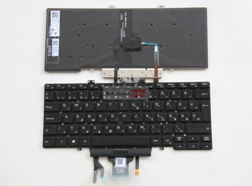 Dell Latitude 5400 5401 5410 5411 0KC72T Gyári új laptop billentyűzet háttérvilágítással