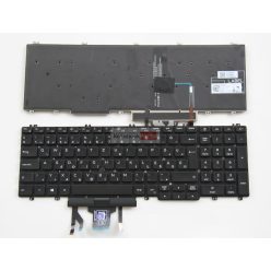   Dell Latitude 5500 5501 5510 5511, Precision 3540 3541 3550 3551 0X19GD laptop billentyűzet háttérvilágítással