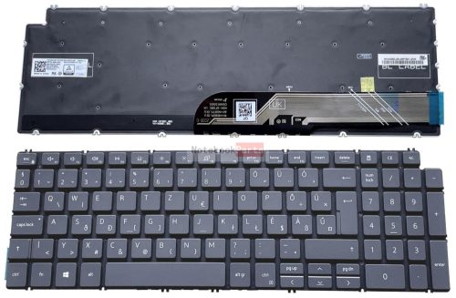 Dell Inspiron 3501 3502 5501 5502 5505 5508 5509 5584 5590 5593 5594 5598 7506 7706 7590 7591 7791 Gyári új laptop billentyűzet háttérvilágítással