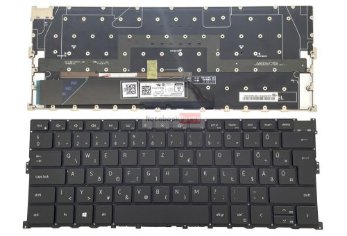 Dell XPS 13-9300 9310 0RV8PG Gyári új laptop billentyűzet háttérvilágítással