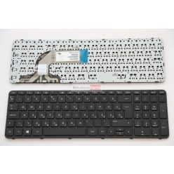  HP Pavilion 15-e000, 15-n000, 250 G3, 255 G3, 15-h000, 15-r000, 15-f000 fekete laptop billentyűzet