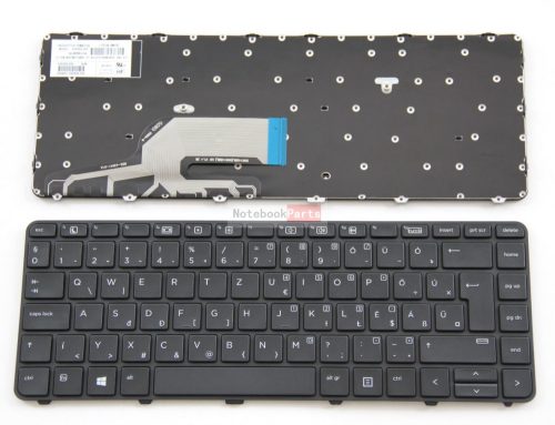HP Probook 430 G3, 440 G3, 430 G4, 440 G4, 640 G2 fekete laptop billentyűzet