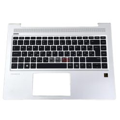   HP ProBook 440 G6, 440 G7, 445 G6, 445 G7 laptop billentyűzet felsőburkolattal, háttérvilágítással