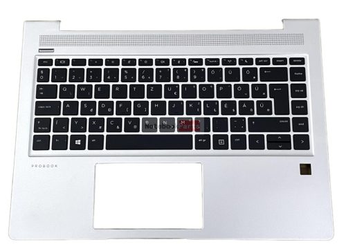 HP ProBook 440 G6, 440 G7, 445 G6, 445 G7 laptop billentyűzet felsőburkolattal, háttérvilágítással