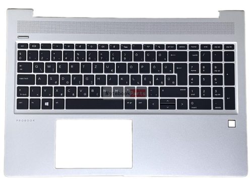 HP ProBook 450 G6, 455 G6, 450 G7, 455 G7 laptop billentyűzet háttérvilágítással, felsőburkolattal