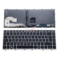   HP EliteBook 745 G5, 745 G6, 840 G5, 840 G6, ZBook 14u G5, ZBook 14u G6, L14377-211 gyári új laptop billentyűzet háttérvilágítással