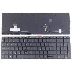  HP Elitebook 850 G7, 850 G8, 855 G7, 855 G8, ZBook Firefly 15 G7, 15 G8 latpop billentyűzet trackpointtal