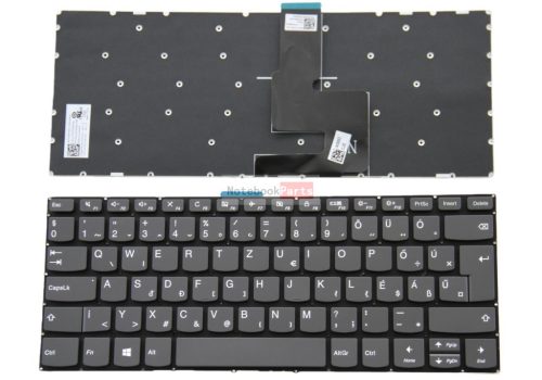 Lenovo Ideapad 330S-14AST 330S-14IKB Flex 5-1570, Yoga 520-14IKB 720-15IKB, V130-14IGM, laptop billentyűzet, háttérvil. nélkül