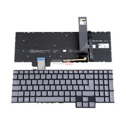  Lenovo Legion 5 / 5 Pro RGB háttérvilágításos laptop billentyűzet – szürke gombokkal
