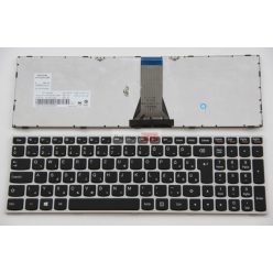  Lenovo IdeaPad G50 B50 300-15IBR 300-15ISK sorozat ezüst keretes laptop billentyűzet 