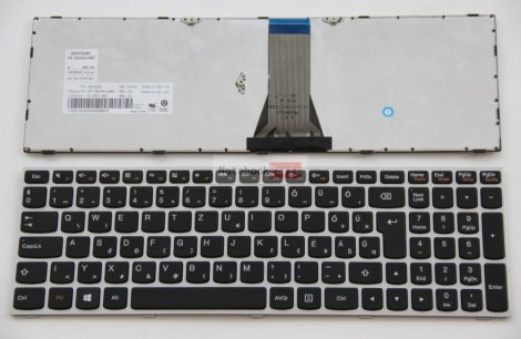 Lenovo IdeaPad G50 B50 300-15IBR 300-15ISK sorozat ezüst keretes laptop billentyűzet 