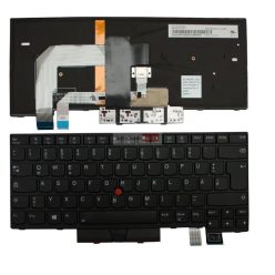   Lenovo ThinkPad T470, T480, A475, A485 háttérvilágításos fekete laptop billentyűzet