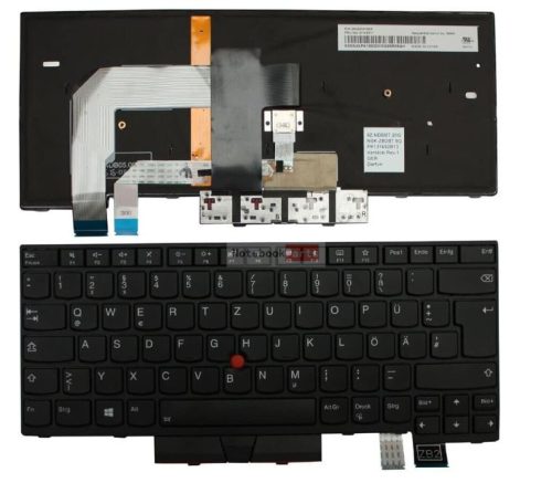 Lenovo ThinkPad T470, T480, A475, A485 háttérvilágításos fekete laptop billentyűzet