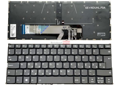 Lenovo Yoga 530-14IKB 530-14ARR 730-13IKB 730-13IWL 730-15IKB 730-15IWL C640-13IML C740-14IML gyári új laptop billentyűzet háttérvilágítással