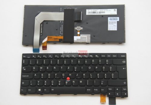 Lenovo Thinkpad T460 T460S T460P T470P T470S Háttérvilágításos Magyar fekete billentyűzet