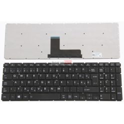   Toshiba L50 P50 S50 C55 L70 C70 P55 sorozat fekete laptop billentyűzet