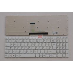   Toshiba Satellite L50-C L50D-C L70-C C55-C P50-C P50D-C P50t-C C70-C C70D-C fehér laptop billentyűzet